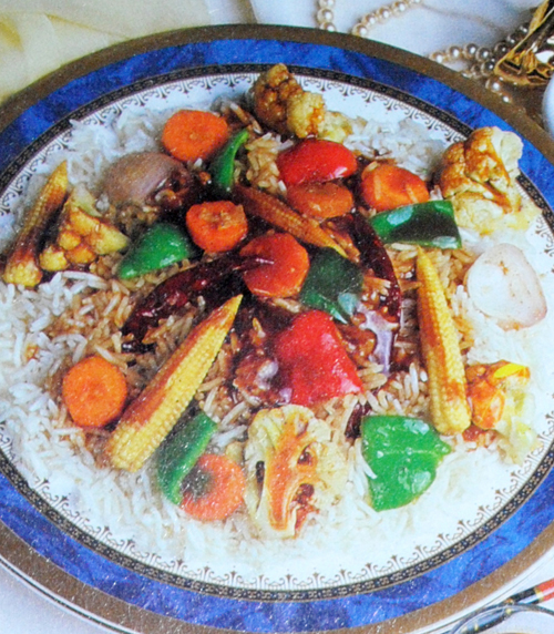 Honey Chilli Veggies Dish