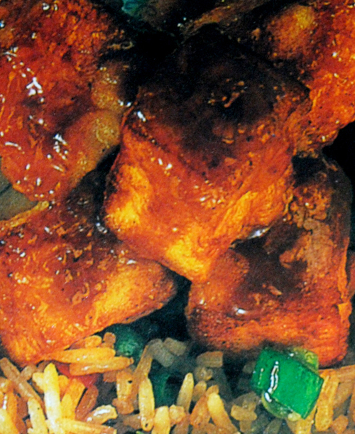 Paneer In Hot Garlic Sauce Dish