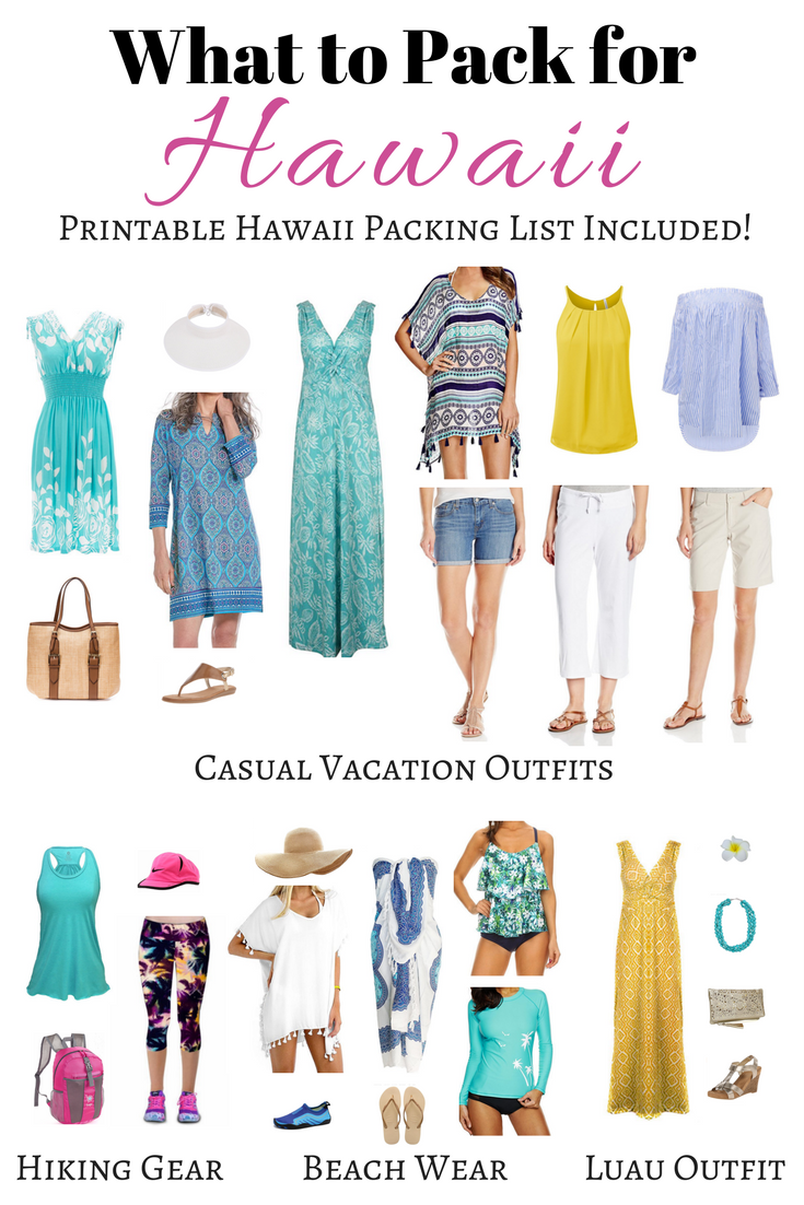 easy hawaiian outfits