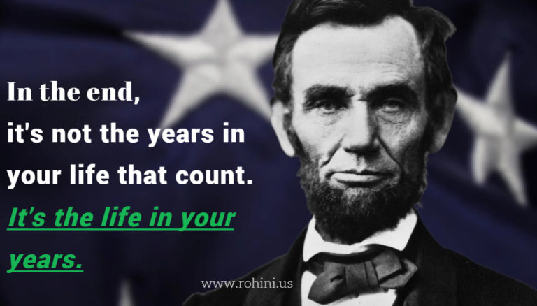 Top 15 Most Inspiring Quotes By Abraham Lincoln On Leadership - Rohini