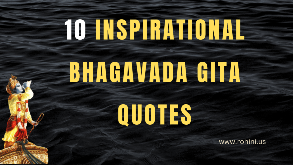 10 Bhagavad Gita Quotes By Lord Krishna on Life and Success - Rohini