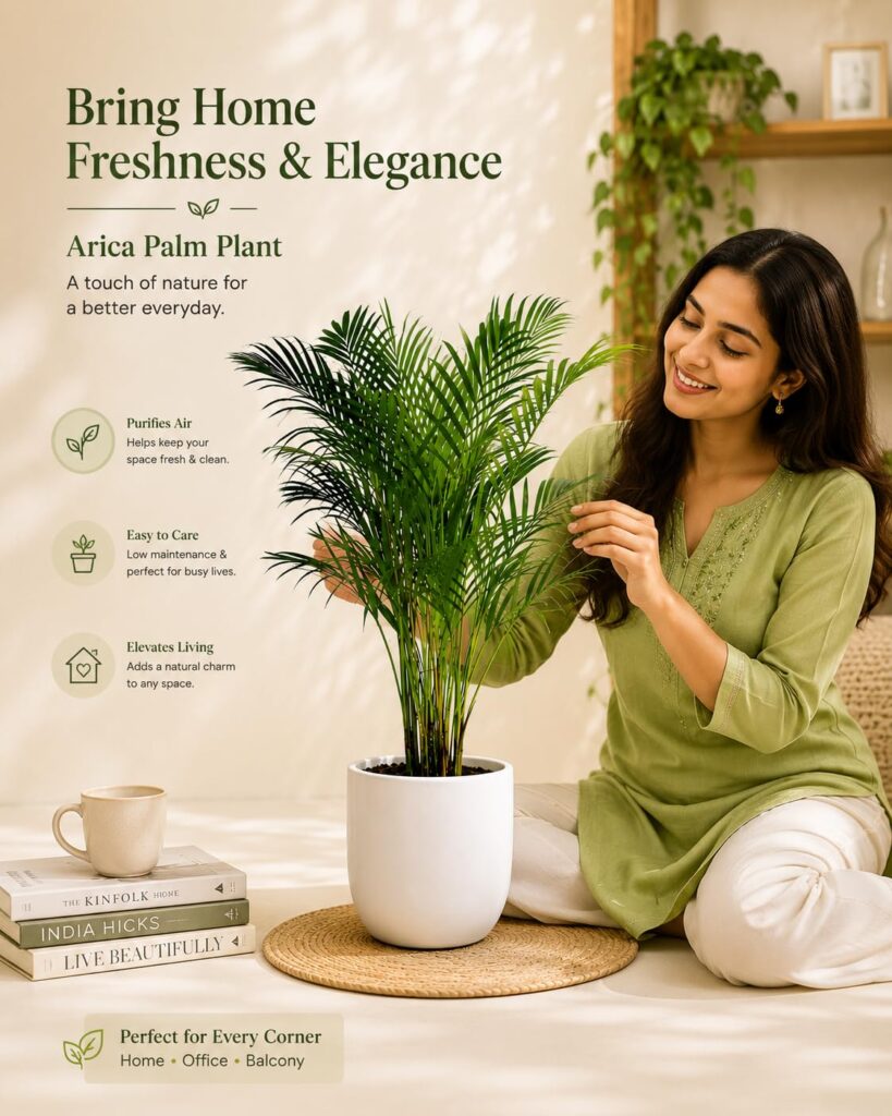 Areca Palm Live Houseplant 
