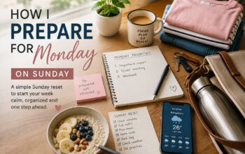 Monday Preparation on Sunday