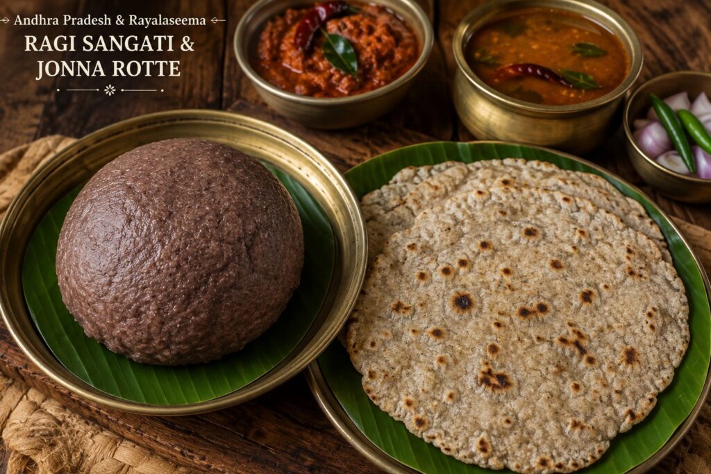Ragi Sangati and Jonna Rotte