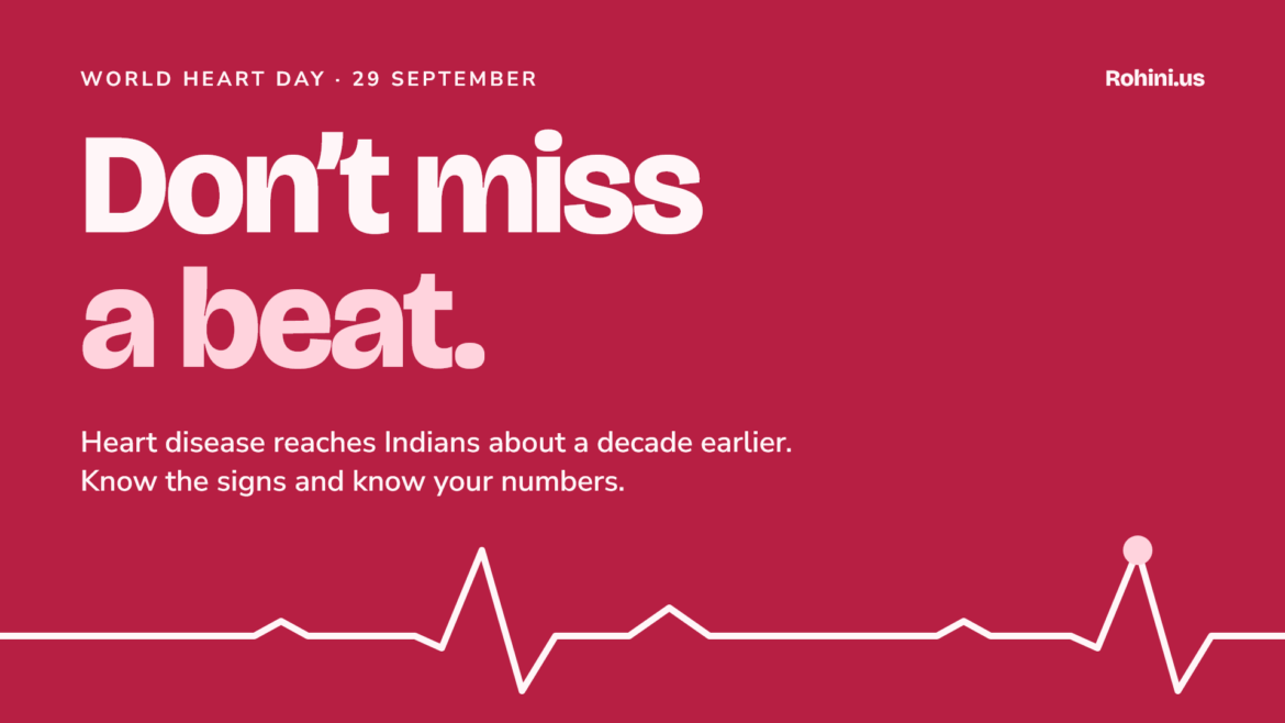 Heart disease reaches Indians about ten years earlier